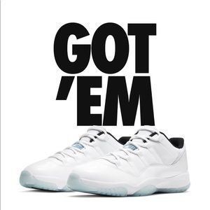 Jordan 11 size 11.5 Legend Blue for 260
